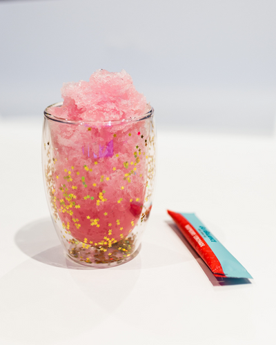 Raspberry Lemonade GutBalance Granita