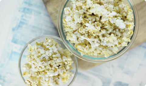 Spicy Matcha Popcorn