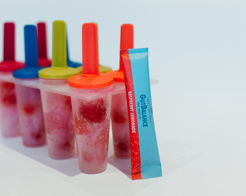 Raspberry Lemonade Ice Pops