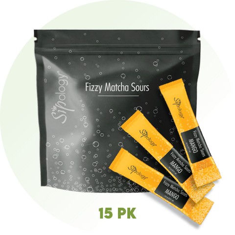 Mango Fizzy Matcha Sours - 15 Pack