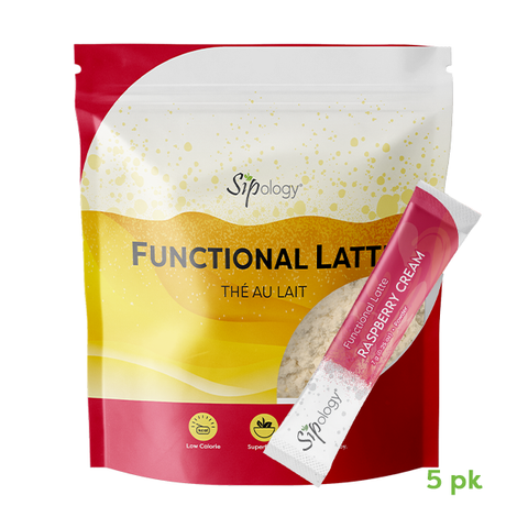 Raspberry Cream Functional Latte (15-pk)