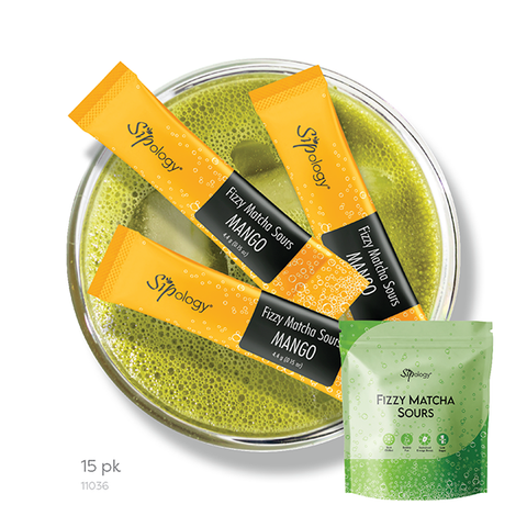 Mango Fizzy Matcha Sours - 15 Pack