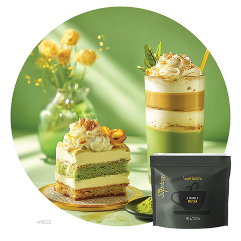 Sweet Coffee Cake Matcha 3.53 oz (100 g)