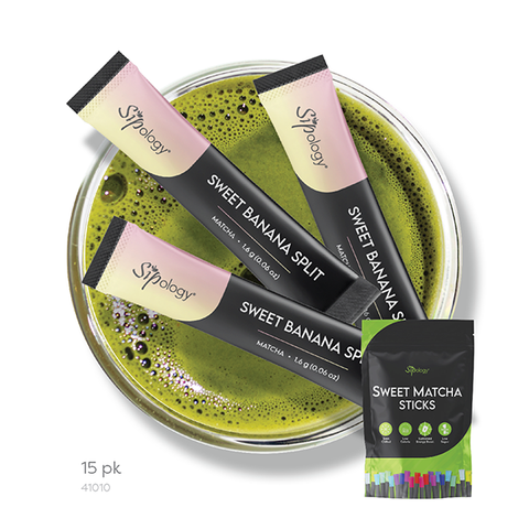 Sweet Banana Split Matcha Sticks (15-pk)