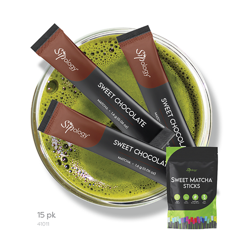 Sweet Chocolate Matcha Sticks (15-pk)