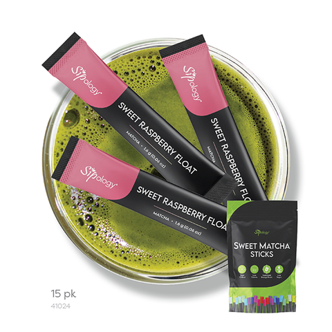 Sweet Raspberry Float Matcha Sticks (15-pk)