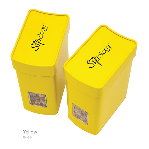 Stacking Tea Tin Collection - Sun Kissed Yellow